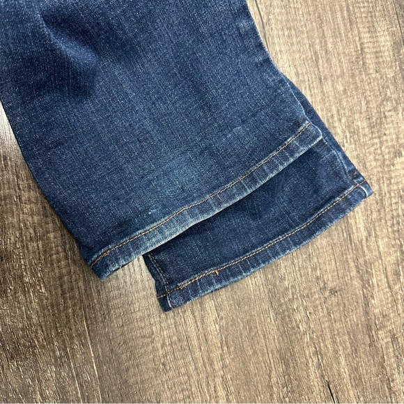 Levi's Dark Blue Straight Leg 505 Jeans - Picture 14 of 15